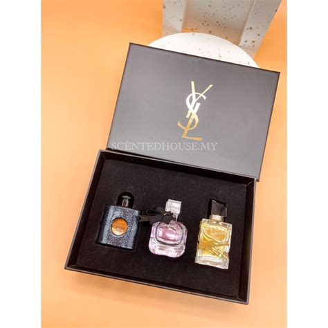 ysl perfume set mini|ysl miniature perfume set.